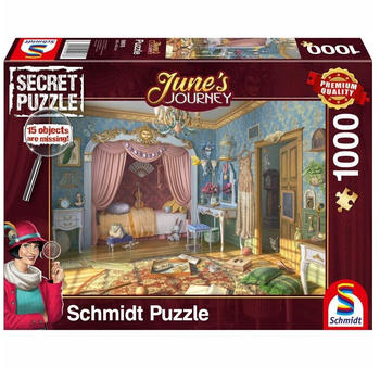 Schmidt-Spiele June's Journey Junes Schlafzimmer 1000 Teile (59976)