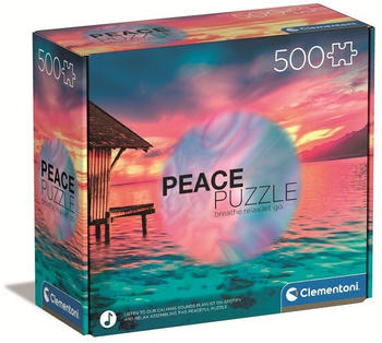Clementoni Peace Puzzle Die Gegenwart leben 500 Teile (35120)