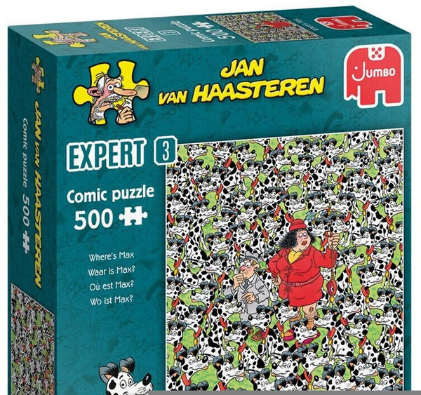 Jumbo Jan van Haasteren Wo ist Max? Expert 3 500 Teile (L4PC-00117392)