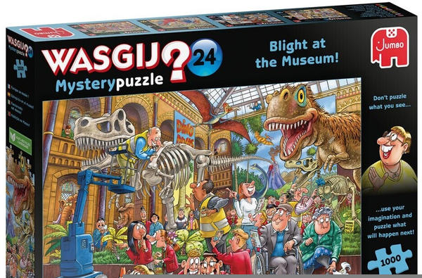 Jumbo Wasgij Mystery 24 Blight at the Museum! 1000 Teile (1110100014)