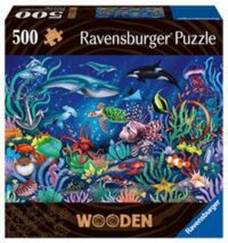 Ravensburger Wooden Puzzle Unten im Meer 500 Teile (17515)