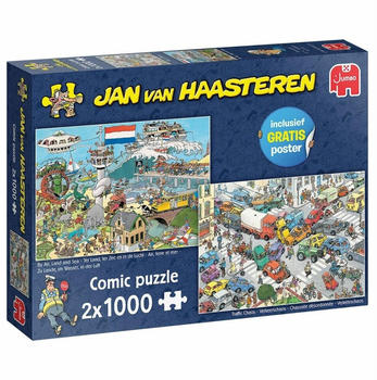 Jumbo Jan van Haasteren Verkehrschaos & Zu Luft 1000 Teile (L4PC-00117411)