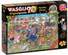 Jumbo 25019, Jumbo JUM25019 - Wasgij Original 40 - Gartenparty, 2x Puzzles, 1000