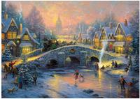 Winterliches Dorf (Puzzle)