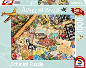Schmidt-Spiele Aufgetischt Reise-Erinnerungen (1000 Teile)