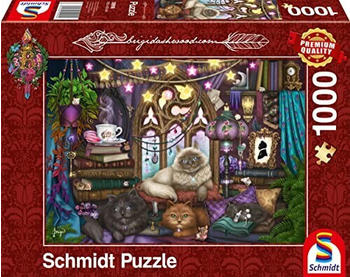 Schmidt-Spiele Afternoon Tea mit Katzen (1000 Teile)