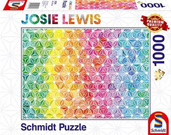 Schmidt-Spiele Kunterbunte Dreiecke (1000 Teile)