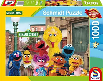 Schmidt-Spiele Sesamstraße, EIN Wiedersehen mit Guten Alten Freunden (1000 Teile)