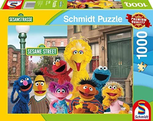 Schmidt-Spiele Sesamstraße, EIN Wiedersehen mit Guten Alten Freunden (1000 Teile)