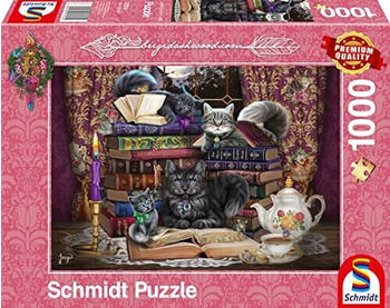 Schmidt-Spiele Märchenstunde mit Katzen (1000 Teile)
