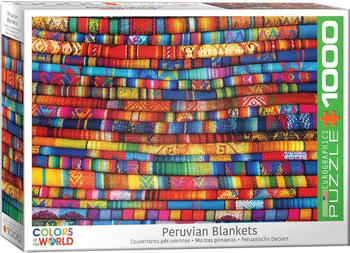 Eurographics Traditionelle Decken aus Peru Puzzle (1000 Teile)