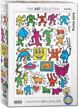 Eurographics Keith Haring Collage Puzzle (1000 Teile)