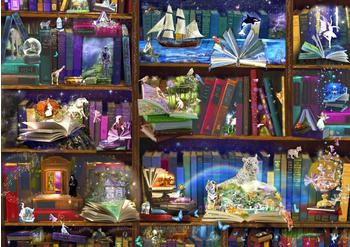 Bluebird Puzzle Library Adventures in Reading (3000 Teile)