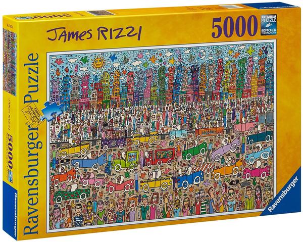 Ravensburger James Rizzi - Pop-Art-Puzzle (5.000 Teile)