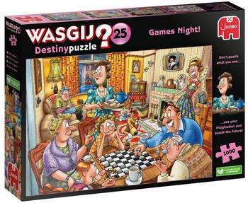 Jumbo Wasgij Destiny 25 Games Night 1000 Teile (1110100015)