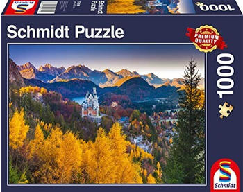 Schmidt-Spiele Herbstliches Neuschwanstein (1000 Teile)