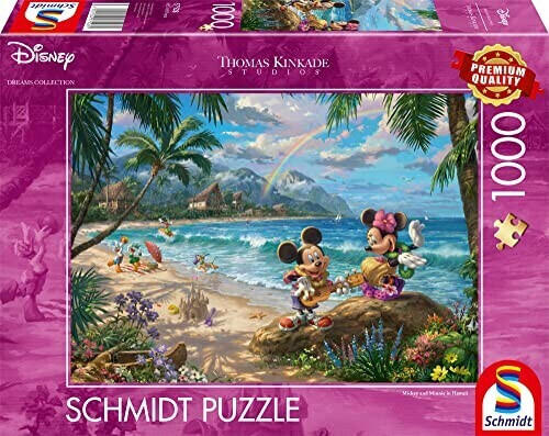 Schmidt-Spiele Disney - Mickey und Minnie in Hawaii (1000 Teile)