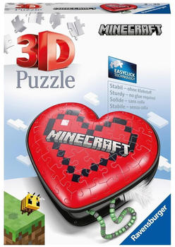 Ravensburger 3D Puzzle Herzschatulle Minecraft 54 Teile (11285)