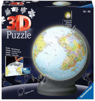 Ravensburger 11549, Ravensburger 3D Puzzle Globus mit Licht