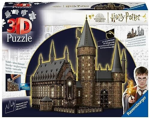 Ravensburger Harry Potter Hogwarts Schloss Die Große Halle Night Edition (11550)
