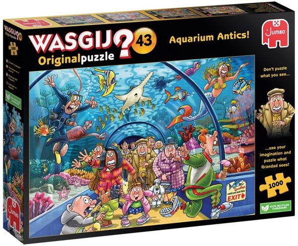 Jumbo Wasgij Original 43 Aquarium Antics! Sea Life! (1110100020)