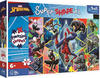PBS Junior Super Shape XL Puzzle 160 Teile - Marvel Spiderman, Spielwaren