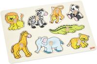 GOKI 57874, goki 57874 Steckpuzzle Zootiere