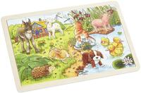 GOKI 57890, GOKI 57890 Einlegepuzzle Tierkinder II