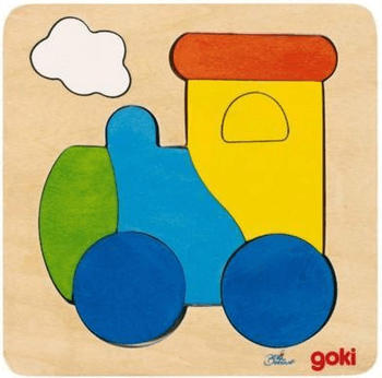 Gollnest & Kiesel Goki Einlegepuzzle Lokomotive