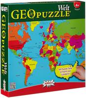 00381 - GeoPuzzle - Welt, 68 Teile, ab 4 Jahren (DE-Ausgabe)