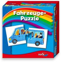 Noris Puzzle 606012167, 6 erste Puzzles - Fahrzeuge, 2, 3, 4 & 5 Teile, ab 3...