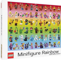 Euromic 4013116-214382, Euromic LEGO Minifigure Rainbow 1000-Piece Puzzle