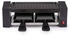 Alpina Raclette schwarz Edelstahl B/H/L: ca. 30x10x10 cm