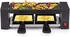 Alpina Raclette schwarz Edelstahl B/H/L: ca. 30x10x10 cm