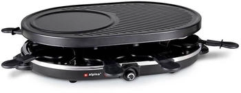 Alpina Raclette-Grill schwarz Metall 47,5x12x32 cm