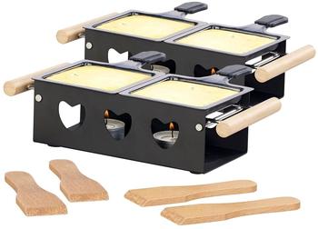 Rosenstein & Söhne 2-person candle raclette, black