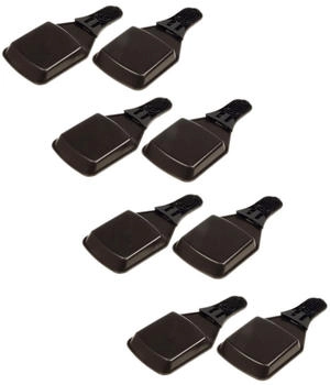 Tefal 8 square dishes for raclette/grill/wok