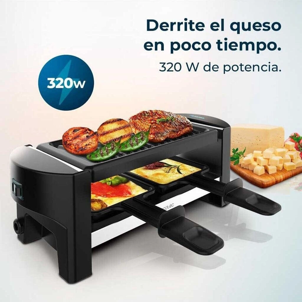 Cecotec 3200 Pocket Pocket Elektrogrill Schwarz Raclette-Grill