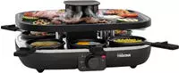 Tristar RA-2760 Raclette 6 Pf&auml;nnchen, mit aktiver Bel&uuml;ftung Schwarz (RA-2760)