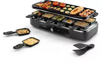 Philips 5000 Series Raclette Grill 2-in-1 HD6421/80