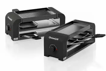 Stöckli CheeseGrill 2 Connect black Set