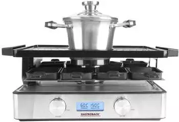 Gastroback Design Raclette-Fondue Advanced Plus