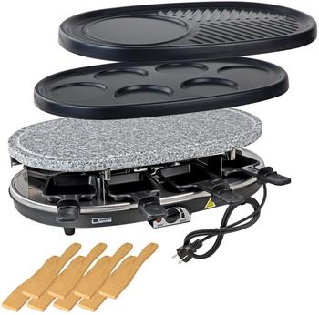 Dema Raclette Grill 3 in 1 f&uuml;r 8 Personen