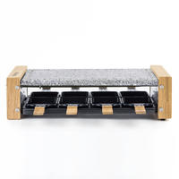 Raclette-grill 1200 W F&uuml;r 8 Personen + Grillstein - Wod8 - H.koenig
