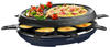 2 Stk. Tefal TEF Raclette-Grill +Crepe RE 3104 sw/bl