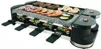 Korona Drehbarer Raclette-Grill schwarz