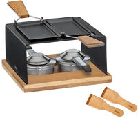 Spring RACLETTE-GRILL Schwarz 23.5x11.5x22.5 cm
