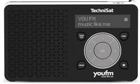 DIGITRADIO 1 youfm Edition, schwarz/wei&szlig; TECHNISAT DIGITRADIO1youfm