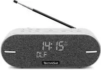 TechniSat 0001/3973, TechniSat DigitRadio BT 2 (DAB+, FM, Bluetooth) (0001/3973) Grau