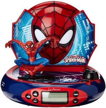 Lexibook Marvel Spiderman Projektions-Radiowecker